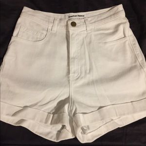High Waisted Jean Shorts (American Apparel)